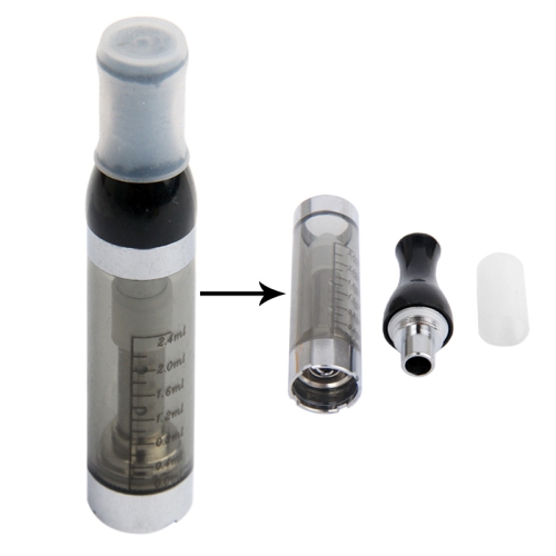 CE6 2.4ML Detachable E-Cigarette Atomizer (Gray) - Click Image to Close